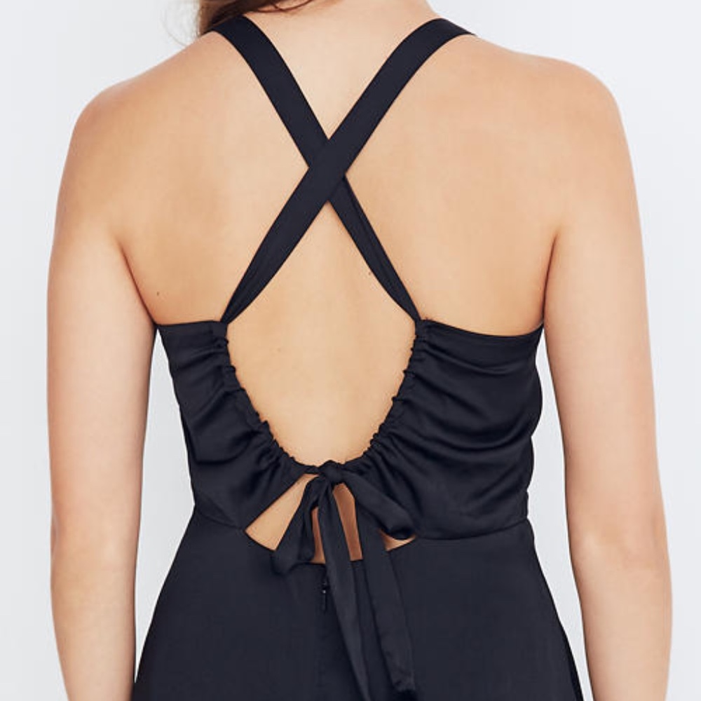 Madewell Cross-Back Midi Dress - Picture 7 of 8
